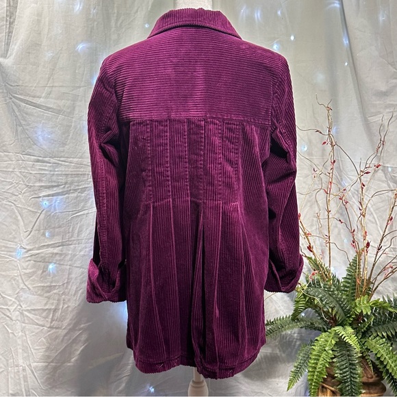 Chadwick’s Ling Sleeve Corduroy Button Down Shirt - Picture 5 of 6